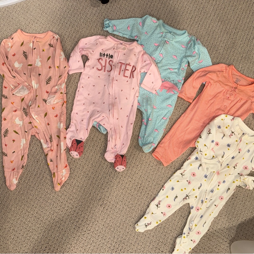 Set of 5 Onesies (3 month)